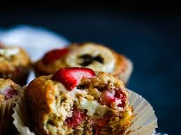 strawberry muffins