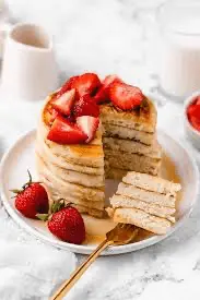 vegan strawberry pancakes recipe
